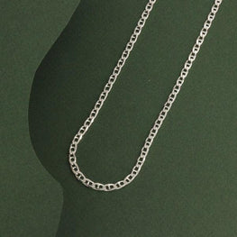 925 Silver Sacchidananda Men Chain MC-175 - P S Jewellery