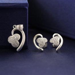 925 Silver Mandakini Women Pendant-sets PS-99 - P S Jewellery