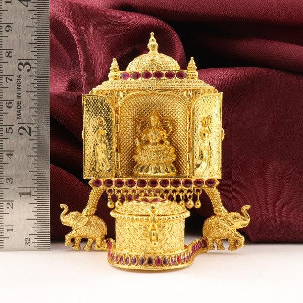 925 Silver 3D  Lakshmi Kumkuma  Box Articles Idols AI-788 - P S Jewellery