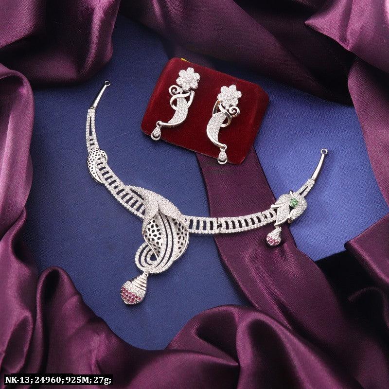 925 Silver Doyel Women Necklace NK-13 - P S Jewellery