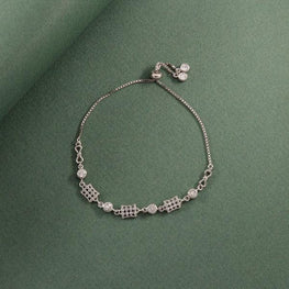 925 Silver Nishtha Women Bracelet LBR-329 - P S Jewellery