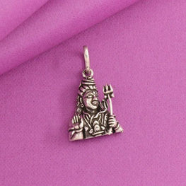 925 Silver Shivan God Pendant GP-125 - P S Jewellery