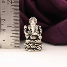 925 Silver 3D Ganesha Articles Idols AI-982