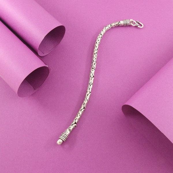 925 Silver Shami Men Bracelet MB-215 - P S Jewellery
