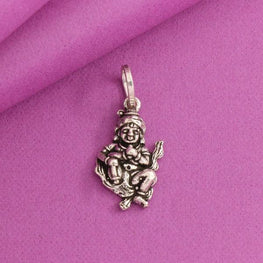 925 Silver Little Krishna God Pendant GP-155 - P S Jewellery