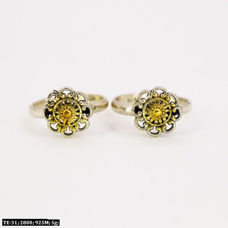 925 Silver Ranjini Women Toe-Rings TE-31 - P S Jewellery