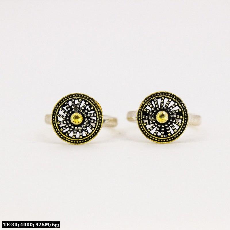 925 Silver Sneha Women Toe-Rings TE-30 - P S Jewellery