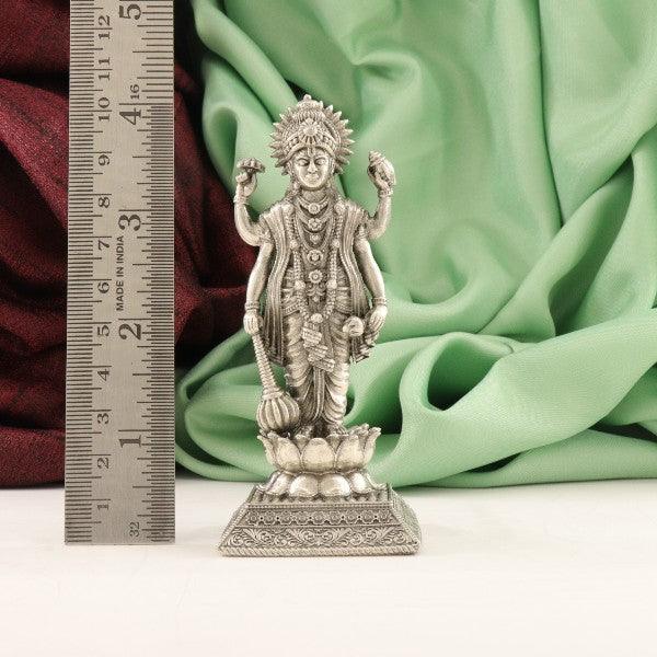 925 Silver 3D Satyanarayana Swamy Articles Idols AI-900 - P S Jewellery