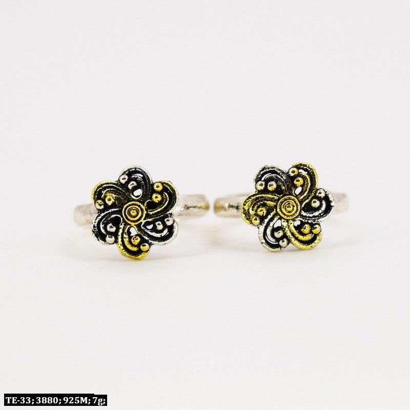 925 Silver Sai Women Toe-Rings TE-33 - P S Jewellery