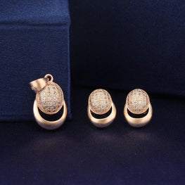 925 Silver Sarjana Women Pendant-sets PS-127 - P S Jewellery