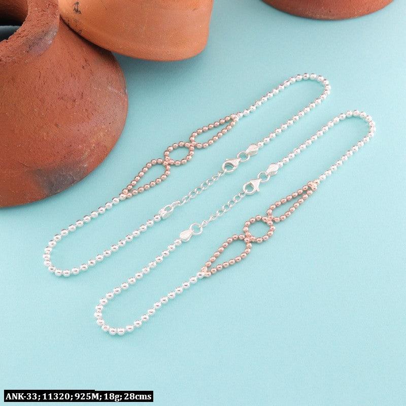 925 Silver Adishree Women Anklets ANK-33 - P S Jewellery