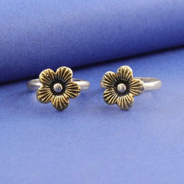 925 Silver Sarojini Women Toe-Rings TE-261 - P S Jewellery
