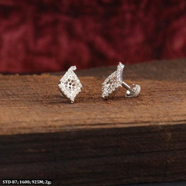 925 Silver Wamil Women Studs STD-87 - P S Jewellery