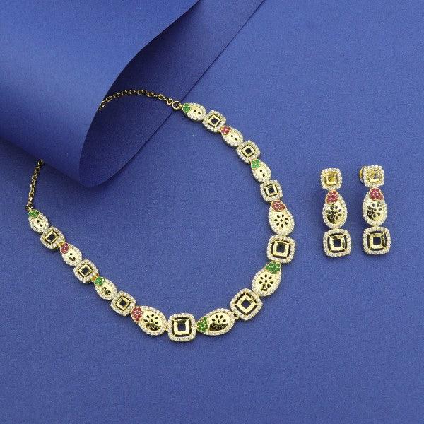 925 Silver Mudrika Women Necklace NK-118