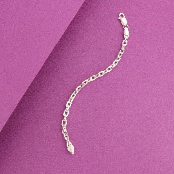 925 silver Shekhar kids bracelet KB-165, 16cm long, 5g, purity 925 displayed on a purple background