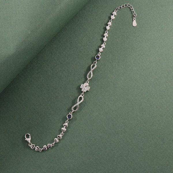 925 Silver Abhilasha Women Bracelet LBR-343 - P S Jewellery