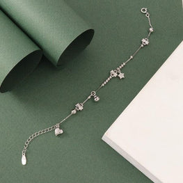 925 Silver Alaknanda Women Bracelet LBR-289 - P S Jewellery
