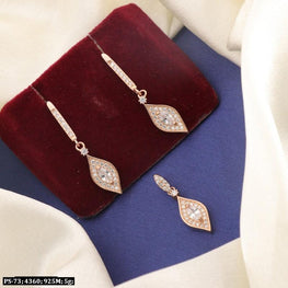 925 Silver Ratnali Women Pendant-sets PS-73 - P S Jewellery