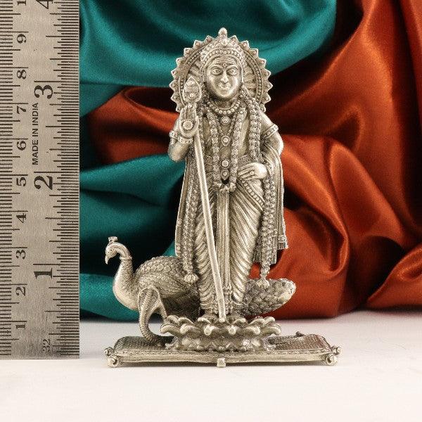 925 Silver 3D Murugan Articles Idols AI-368 - P S Jewellery