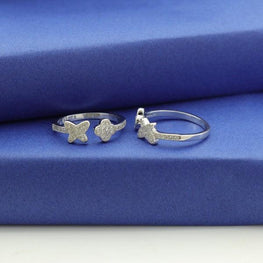 925 Silver Salma Women Toe-Rings TE-162 - P S Jewellery