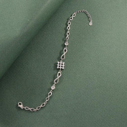 925 Silver Pavana Women Bracelet LBR-342 - P S Jewellery