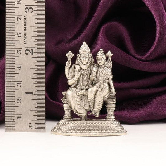 925 Silver Lakshmi Narasimha Idol – Protection & Prosperity – P S Jewellery