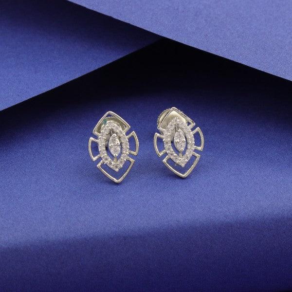 925 silver Minakshi women studs STD-196, 2g, intricately designed, showcasing purity and elegance