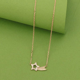 925 Silver Star Women Necklace NK-151 - P S Jewellery