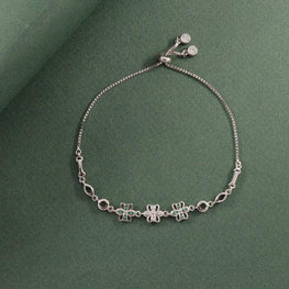 925 Silver Sarika Women Bracelet LBR-336 - P S Jewellery