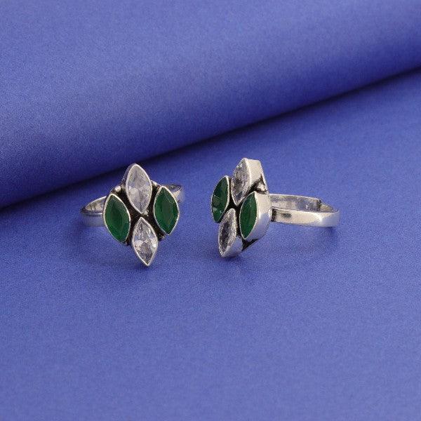 925 Silver Jayati Women Toe-Rings TE-222 - P S Jewellery