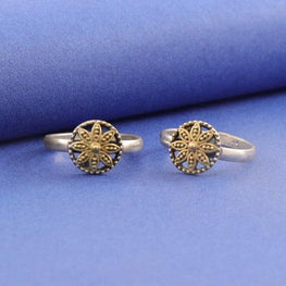 925 Silver Padmini Women Toe-Rings TE-257 - P S Jewellery