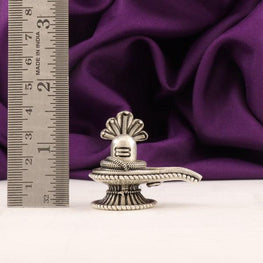 925 Silver 3D Shivling Articles Idols AI-877 - P S Jewellery