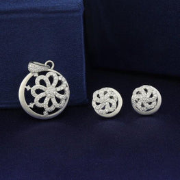 925 Silver Prachi Women Pendant-sets PS-148 - P S Jewellery