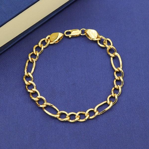 925 Silver Yudhisthir Men Bracelet MB-88 - P S Jewellery