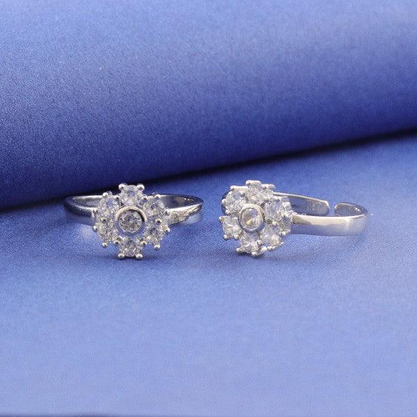 925 Silver Tamanna Women Toe-Rings TE-269 - P S Jewellery