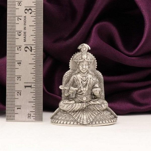 925 Silver 2D Annapurna Devi Articles Idols AI-455