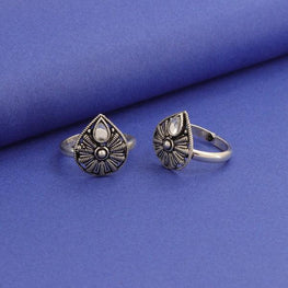 925 Silver Sagarika Women Toe-Rings TE-233 - P S Jewellery