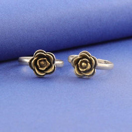 925 Silver Nanda Women Toe-Rings TE-262 - P S Jewellery
