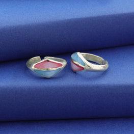 925 Silver Madhavilata Women Toe-Rings TE-115