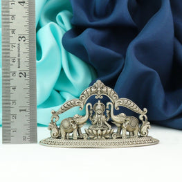 925 Silver 2D Gajalakshmi Articles Idols AI-58 - P S Jewellery