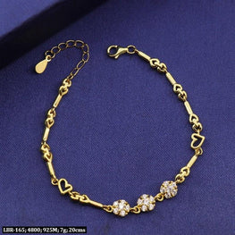 925 Silver Kanakpriya Women Bracelet LBR-165 - P S Jewellery
