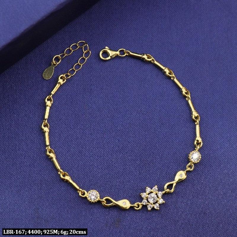 925 Silver Pavani Women Bracelet LBR-167 - P S Jewellery