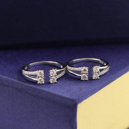 925 Silver Chiti Women Toe-Rings TE-77 - P S Jewellery
