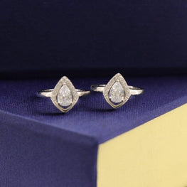 925 Silver Shefali Women Toe-Rings TE-83 - P S Jewellery