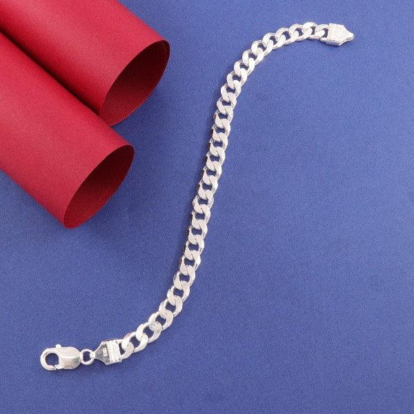 925 Silver Vrajakishore Men Bracelet MB-237 - P S Jewellery